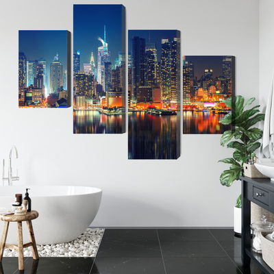 Ljuddämpande tavla - Panoramic view of manhattan