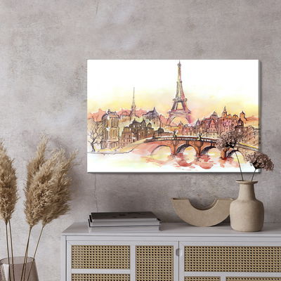 Ljuddämpande tavla - Paris as painted