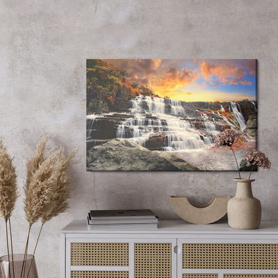 Ljuddämpande tavla - Pongour waterfall in vietnam