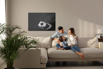 Ljuddämpande tavla - Ace of spades