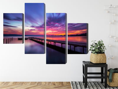 Ljuddämpande tavla - Great sunset