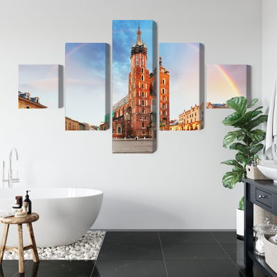 Ljuddämpande tavla - St. mary's basilica in Kraków