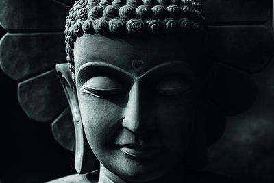 Ljuddämpande tavla - Buddha head