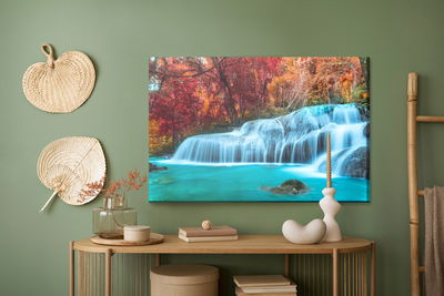 Ljuddämpande tavla - Autumn waterfall in thailand