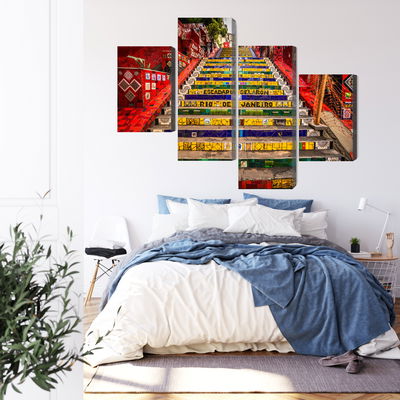 Ljuddämpande tavla - Selaron stairs