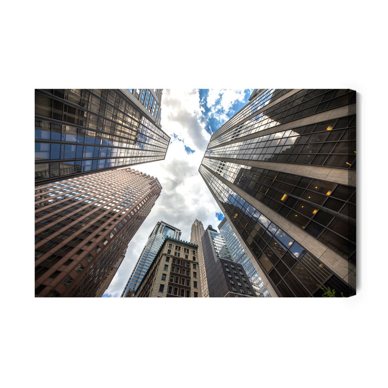 Ljuddämpande tavla - Bottom view of New York