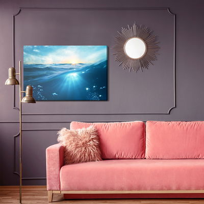 Ljuddämpande tavla - The underwater world