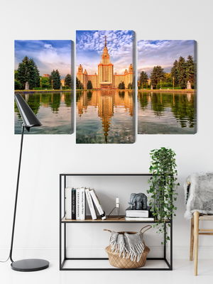 Ljuddämpande tavla - View of the building