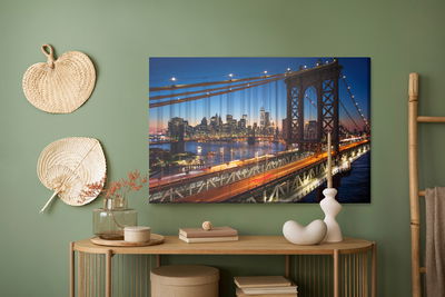 Ljuddämpande tavla - 3d night view