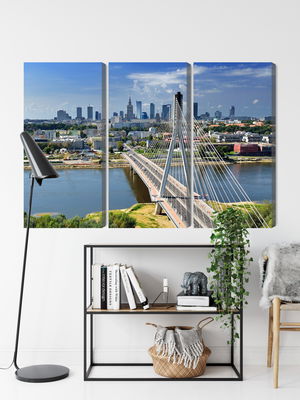 Ljuddämpande tavla - The bridge with the Warsaw