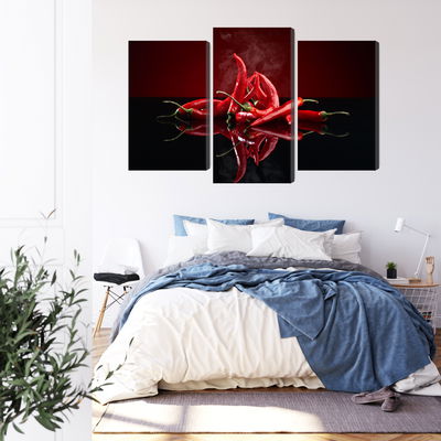 Ljuddämpande tavla - Red chili peppers