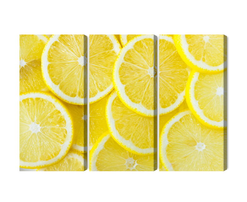 Ljuddämpande tavla - Lemon slices