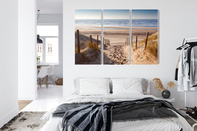 Ljuddämpande tavla - Sandy path to the north sea