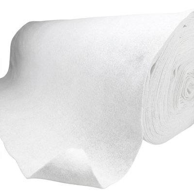 SilentDirect Soft Felt -valkoinen huopamatto rullalla – lähikuva