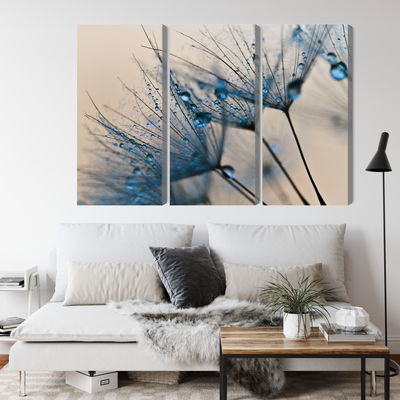 Ljuddämpande tavla - Dandelions with water