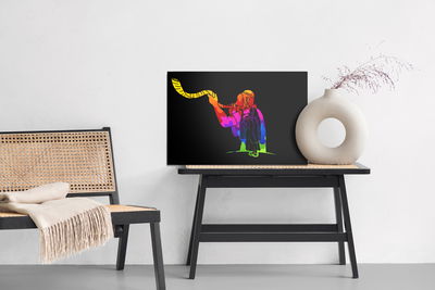 Ljuddämpande tavla - Jew blowing a horn