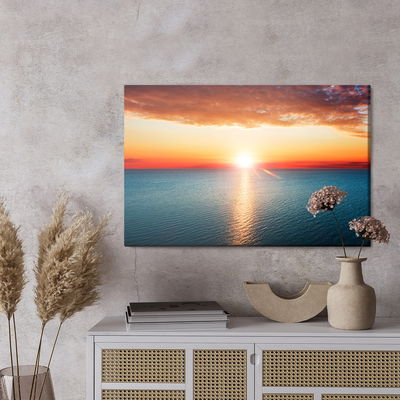 Ljuddämpande tavla - Bird's eye view of the sea