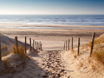 Ljuddämpande tavla - Sandy path to the north sea