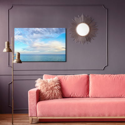 Ljuddämpande tavla - Landscape with the sea