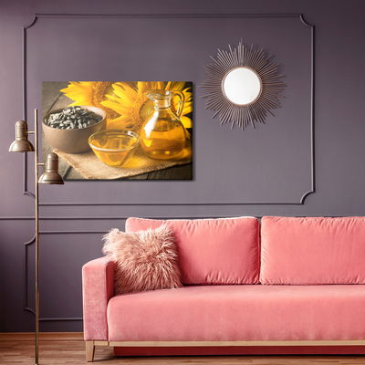 Ljuddämpande tavla - Sunflower oil