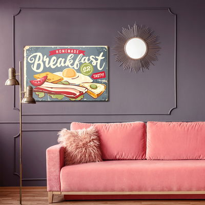 Ljuddämpande tavla - A nutritious breakfast