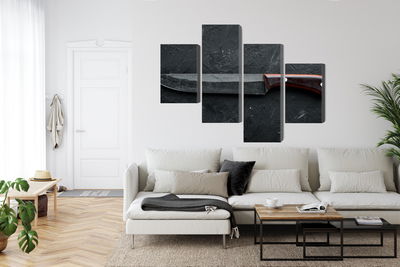 Ljuddämpande tavla - Old kitchen knife