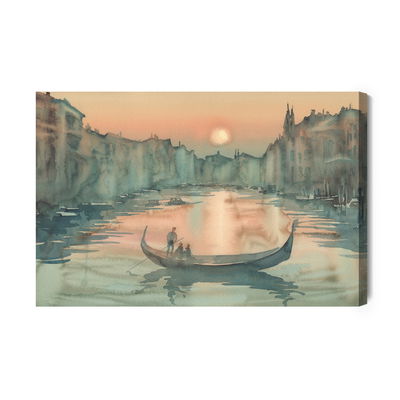 Ljuddämpande tavla - Venice in the morning