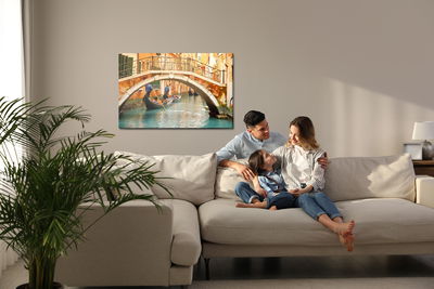 Ljuddämpande tavla - The charm of venice