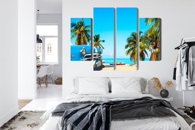 Ljuddämpande tavla - Varadero beach in cuba