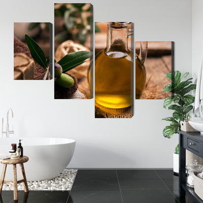 Ljuddämpande tavla - A bottle of olive oil