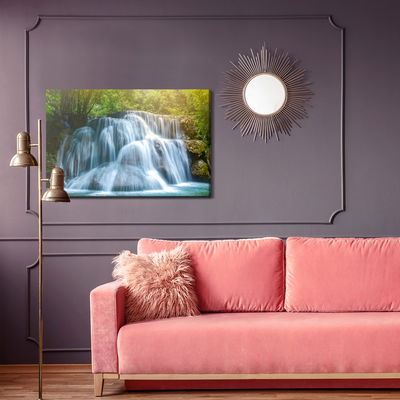 Ljuddämpande tavla - Waterfall in the middle