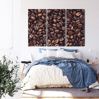 Ljuddämpande tavla - Roasted coffee beans