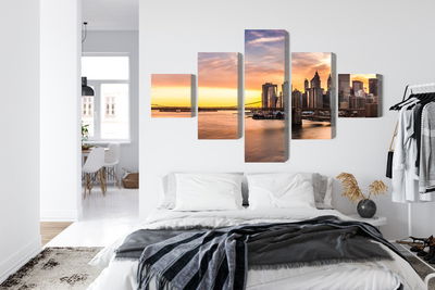 Ljuddämpande tavla - Panorama of the brooklyn