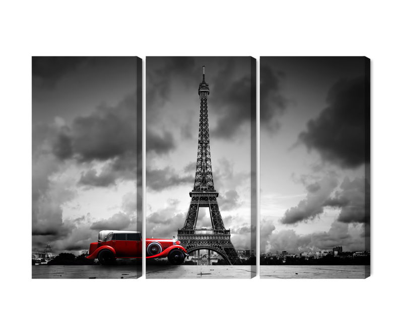 Ljuddämpande tavla - Black and white view