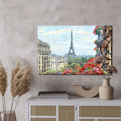 Ljuddämpande tavla - Paris as drawn