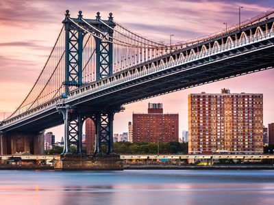 Ljuddämpande tavla - Manhattan bridge in London