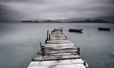 Ljuddämpande tavla - Misty lake