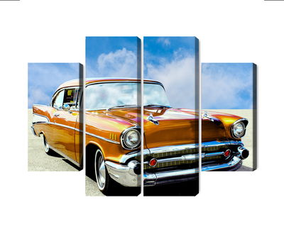 Ljuddämpande tavla - American vintage car