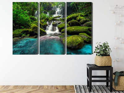 Ljuddämpande tavla - A beautiful waterfall