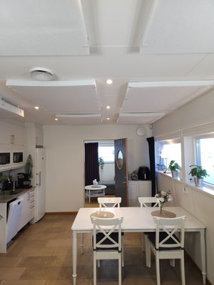 Ljudabsorbering till tak - PES ceiling