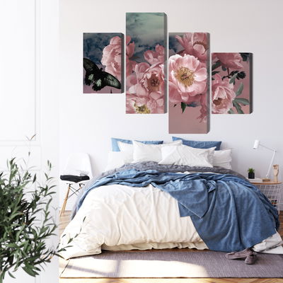 Ljuddämpande tavla - Bouquet of flowers