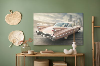 Ljuddämpande tavla - Vintage car