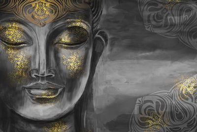 Ljuddämpande tavla - Bodhisattva