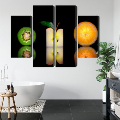 Ljuddämpande tavla - Fruit halves
