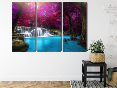 Ljuddämpande tavla - Kanchanaburi waterfall