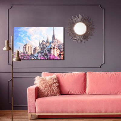 Ljuddämpande tavla - Notre dame cathedral among