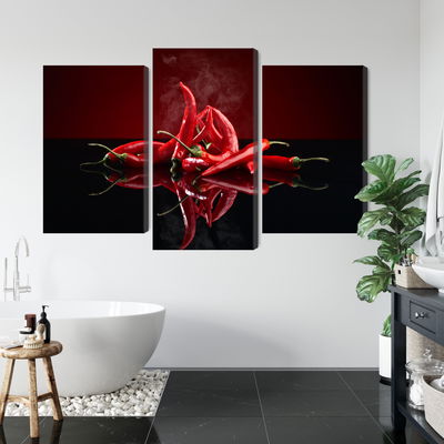 Ljuddämpande tavla - Red chili peppers