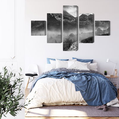 Ljuddämpande tavla - Hala gasienicowa in black