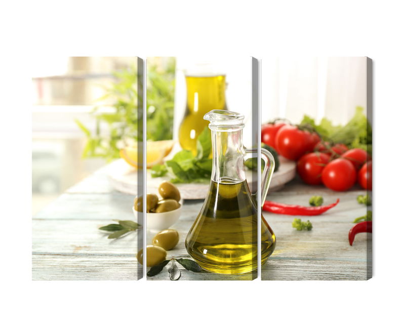 Ljuddämpande tavla - Jug with fresh oil