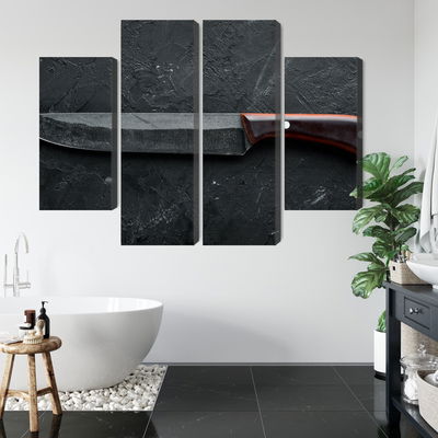 Ljuddämpande tavla - Old kitchen knife